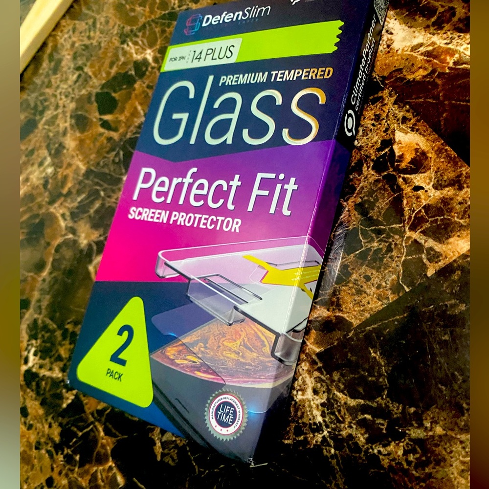 IPhone 14 Plus Glass Screen Protector 2 pack